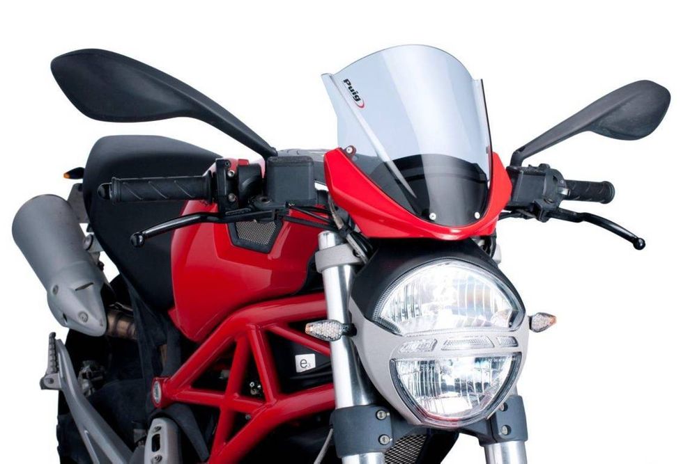 PUIG 5650H Tourenscheibe  passend fuer DUCATI MONSTER 696 Getönt