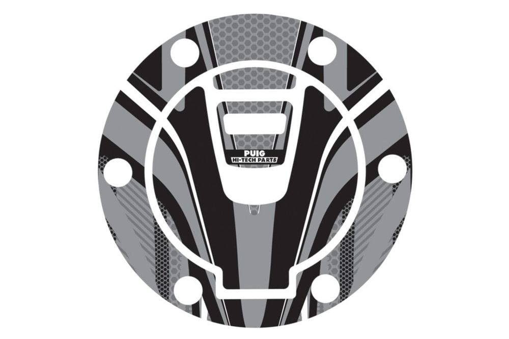 PUIG 9447U Tankdeckelabdeckungen Radikal  passend fuer KTM 1290 SUPER ADVENTURE T Grau