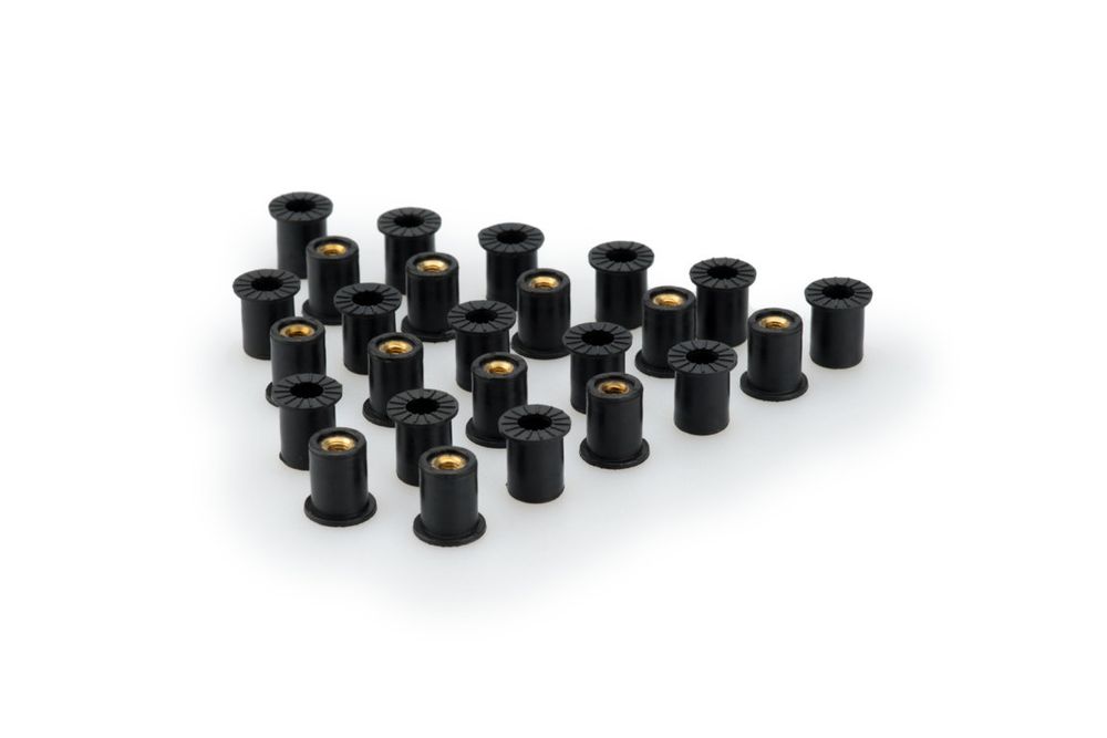 PUIG 1887N Silentblocks  passend fuer UNIVERSAL UNIVERSAL Schwarz