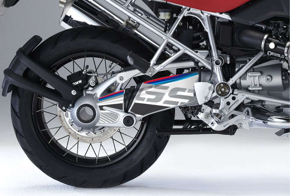 PUIG 20152B Schwingenschutzkit Aufkleber  passend fuer BMW R1200GS ADVENTURE Weiss
