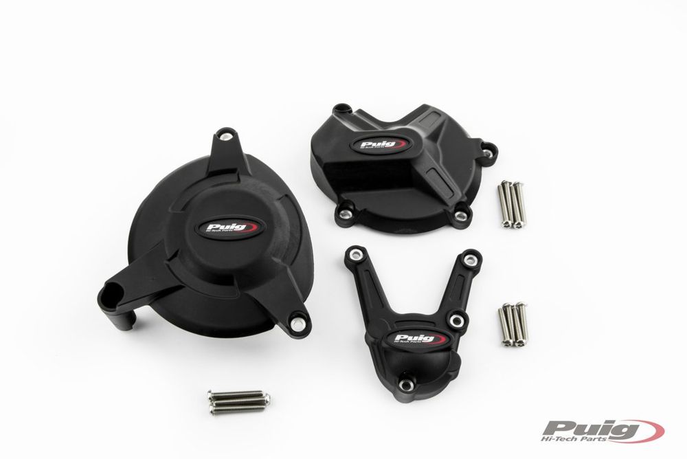 PUIG 20168N Motorschutzhaube  passend fuer BMW S1000RR Schwarz