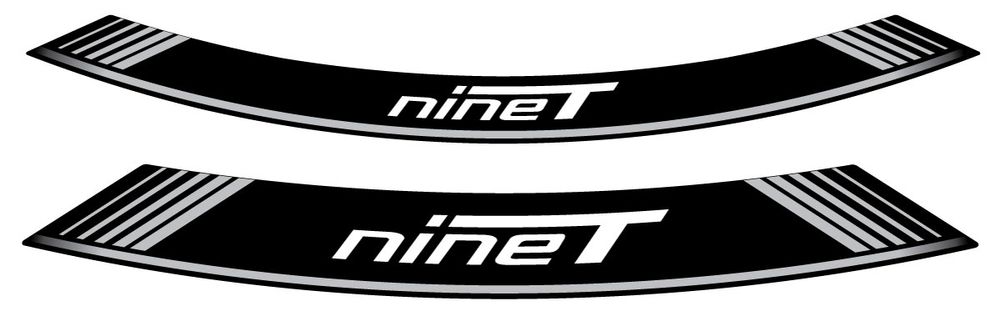 PUIG 9133P Rim Strips Specials  passend fuer BMW R NINET Silber