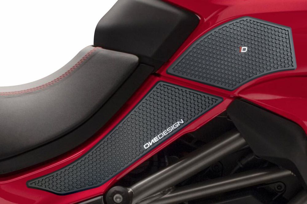 PUIG 20069N Seitliche Tankprotektor  passend fuer DUCATI MULTISTRADA 1200 Schwarz