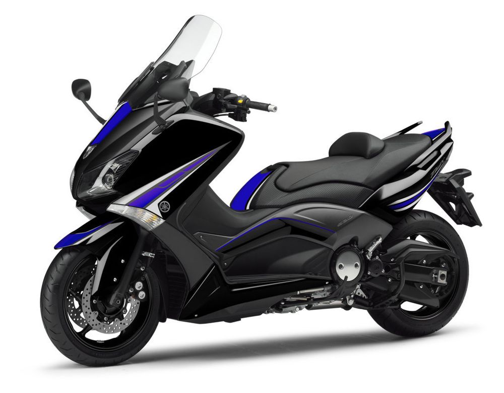PUIG 7879A Aufkleberkit für Scooter-Moto  passend fuer YAMAHA T-MAX 530 Blau