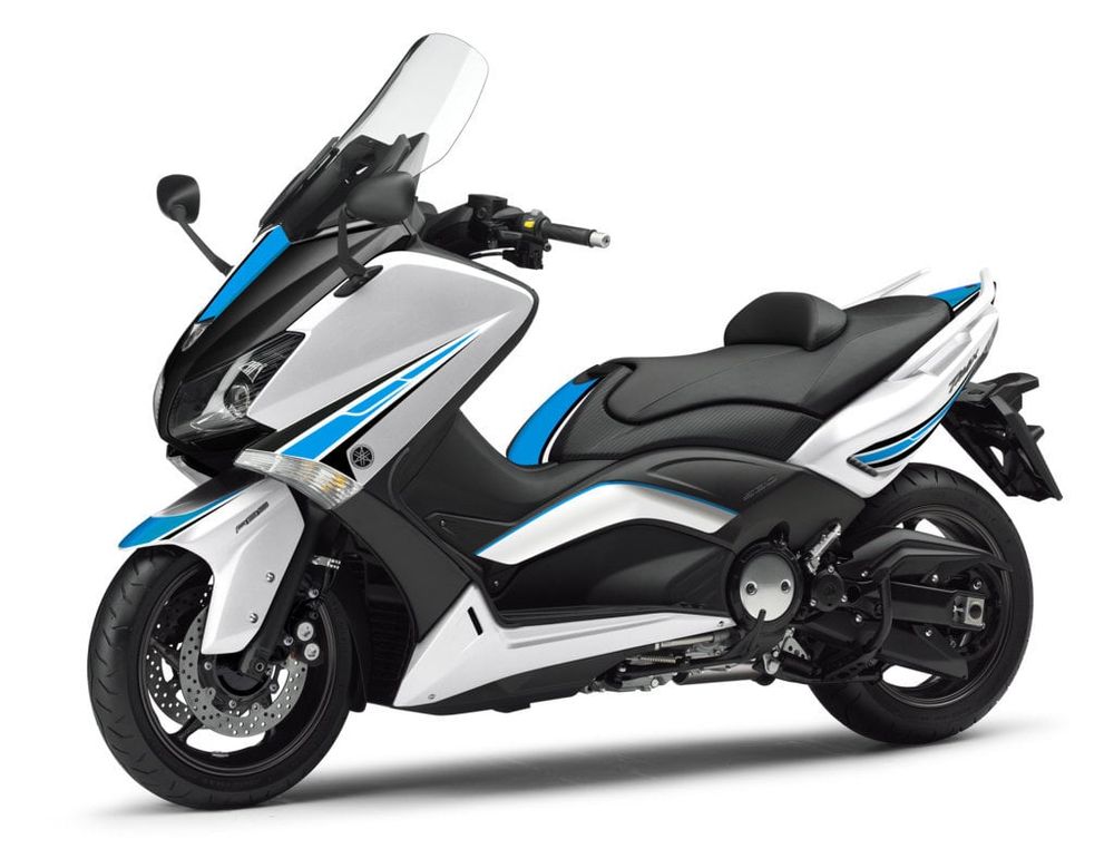 PUIG 6337A Aufkleberkit für Scooter-Moto  passend fuer YAMAHA T-MAX 530 Blau