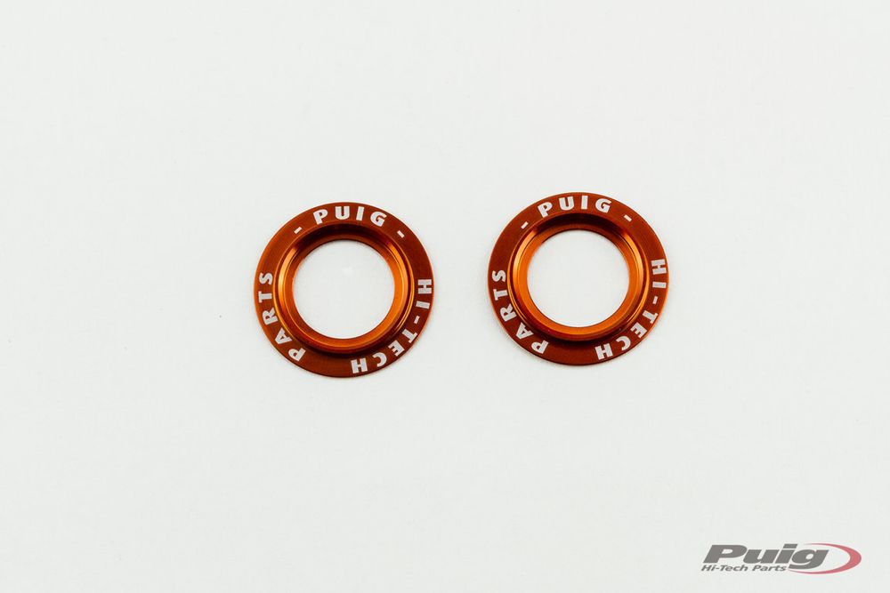 PUIG 20271T Ersatzteile - Ringsatz  passend fuer TRIUMPH DAYTONA 675 Orange