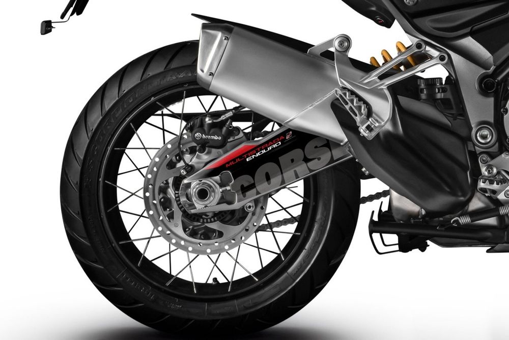 PUIG 20213N Schwingenschutzkit Aufkleber  passend fuer DUCATI MULTISTRADA 1200 ENDURO Schwarz
