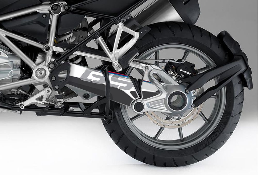 PUIG 20153B Schwingenschutzkit Aufkleber  passend fuer BMW R1200GS Weiss
