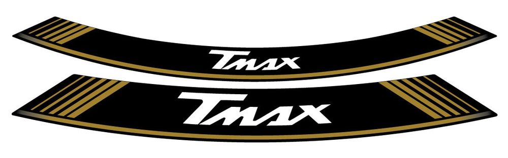PUIG 5532O Rim Strips Specials  passend fuer YAMAHA T-MAX 500 Gold