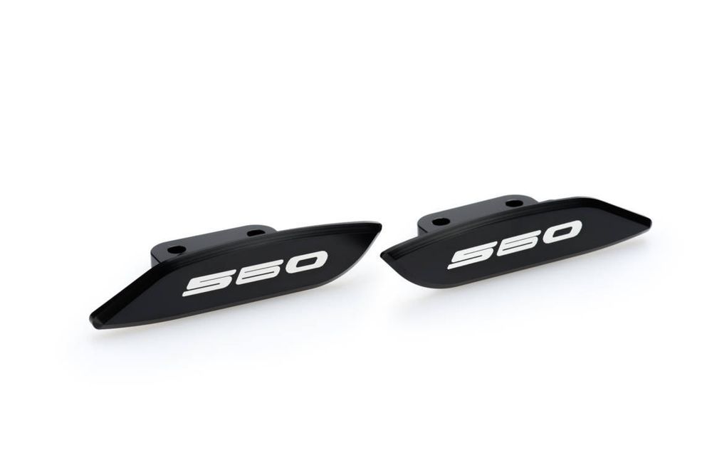 PUIG 3875N Retro Rückspiegel  passend fuer YAMAHA T-MAX 560 TECH MAX Schwarz