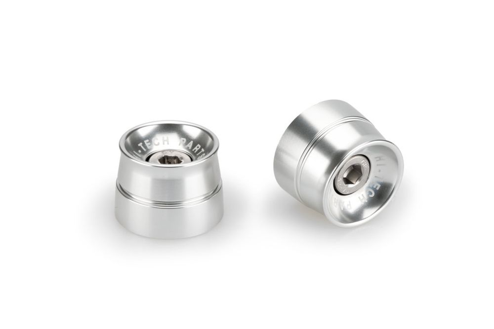 PUIG 21013P Lenkerenden Speed  passend fuer KAWASAKI Z750 Silber