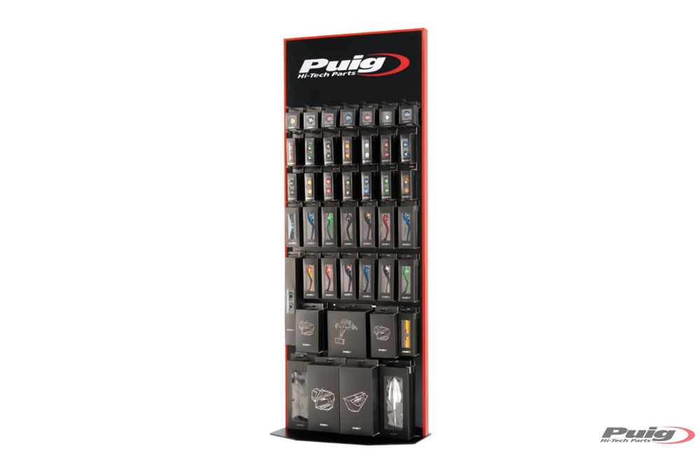 PUIG 7324N HI-TECH Produkte Ständer  passend fuer UNIVERSAL UNIVERSAL Schwarz