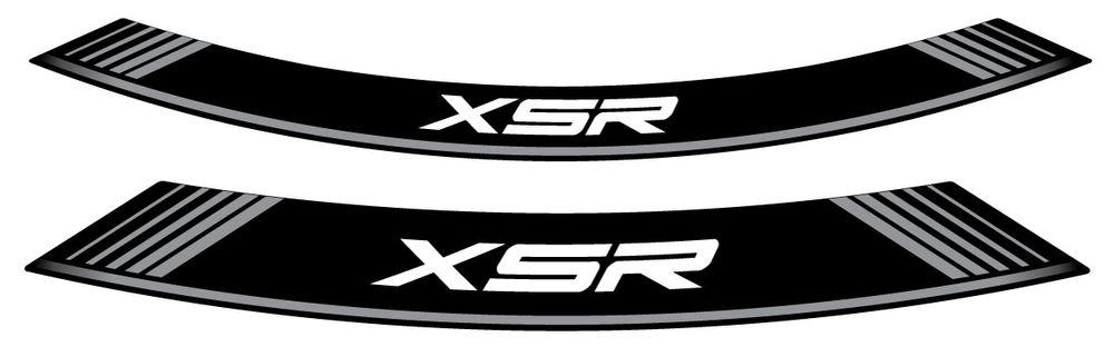 PUIG 9985P Rim Strips Specials  passend fuer YAMAHA XSR900 Silber