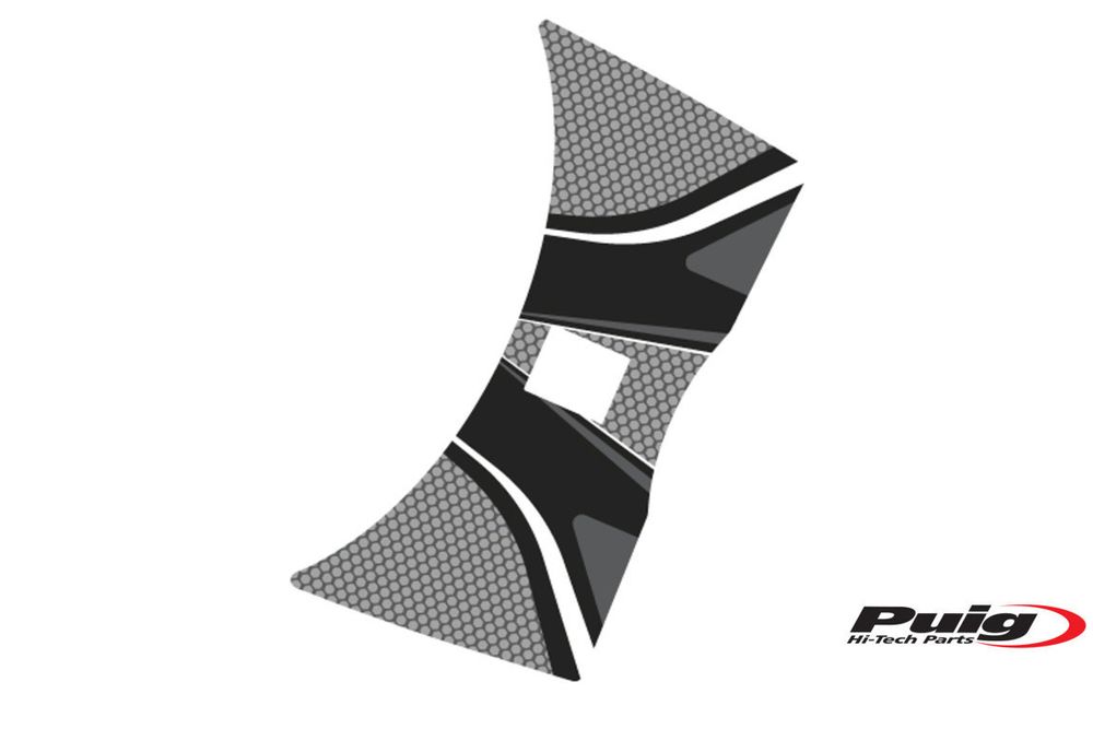 PUIG 6990U Radikal Yoke Protector  passend fuer SUZUKI GSR750 Grau