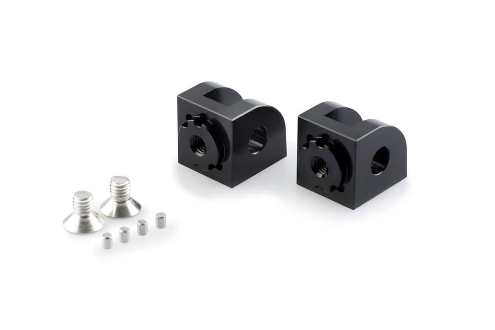 PUIG 20238N Vintage Fußrasten  passend fuer SUZUKI INAZUMA Schwarz