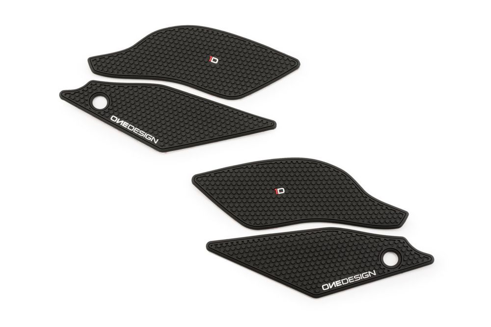 PUIG 20604N Seitliche Tankprotektor  passend fuer YAMAHA YZF-R1 Schwarz
