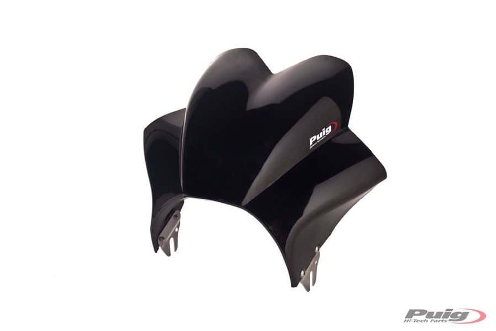 PUIG 2177N Windschutzscheibe Wave  passend fuer HONDA CB600F HORNET Schwarz
