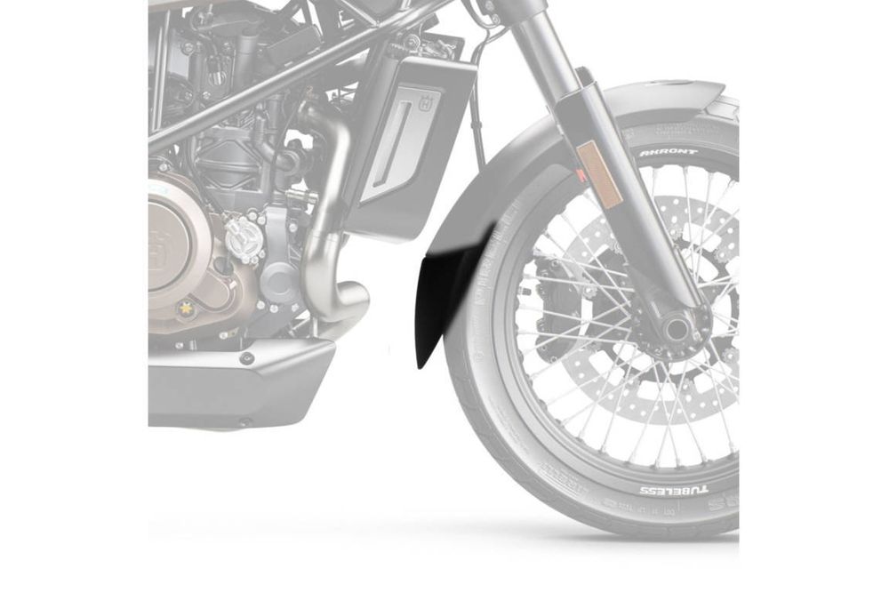 PUIG 21852N Verlängerung des vorderen Schutzblechs  passend fuer HUSQVARNA SVARTPILEN 701 Schwarz