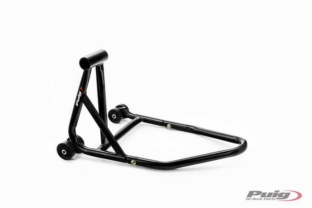PUIG 7360N Hinterer Montageständer für Einarmschwinge mit Antrieb auf der linken Seite  passend fuer DUCATI 996 Schwarz