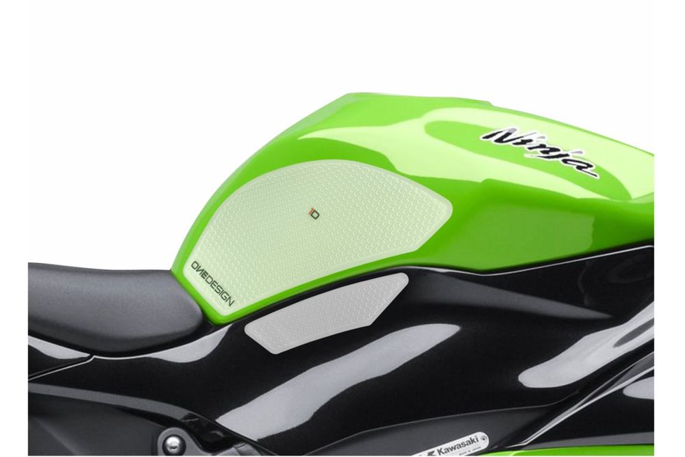 PUIG 20080W Seitliche Tankprotektor  passend fuer KAWASAKI ZX-6R 636 NINJA Transparent
