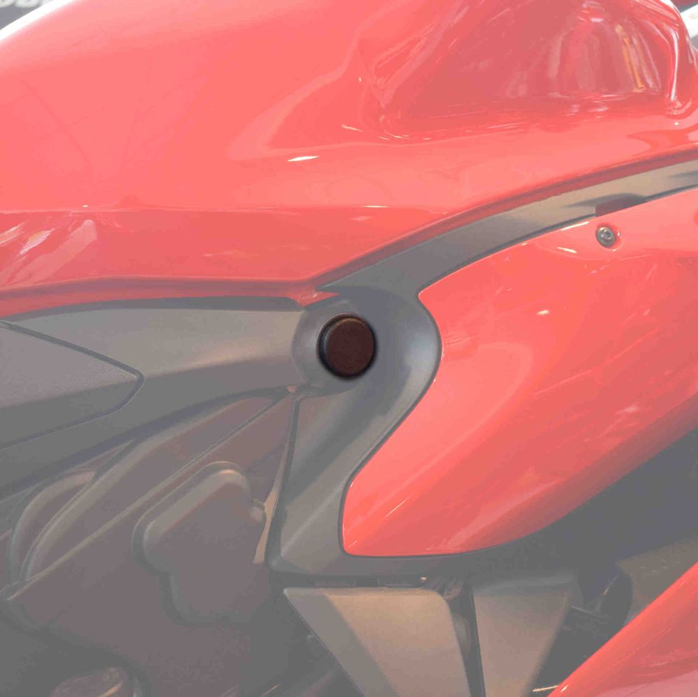 PUIG 9631N Verkleidungsaufsätzte  passend fuer DUCATI 959 PANIGALE Schwarz