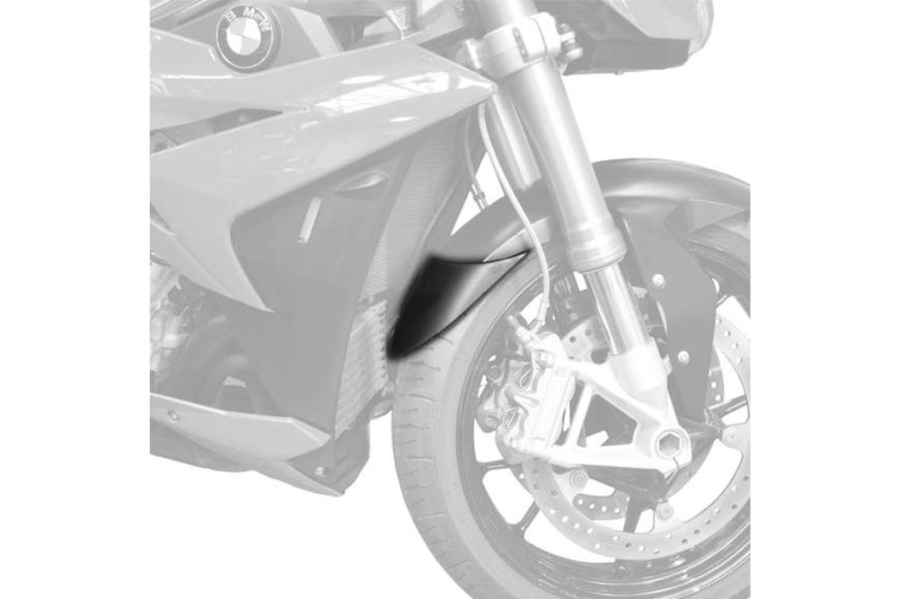PUIG 3896N Verlängerung des vorderen Schutzblechs  passend fuer BMW S1000RR Schwarz