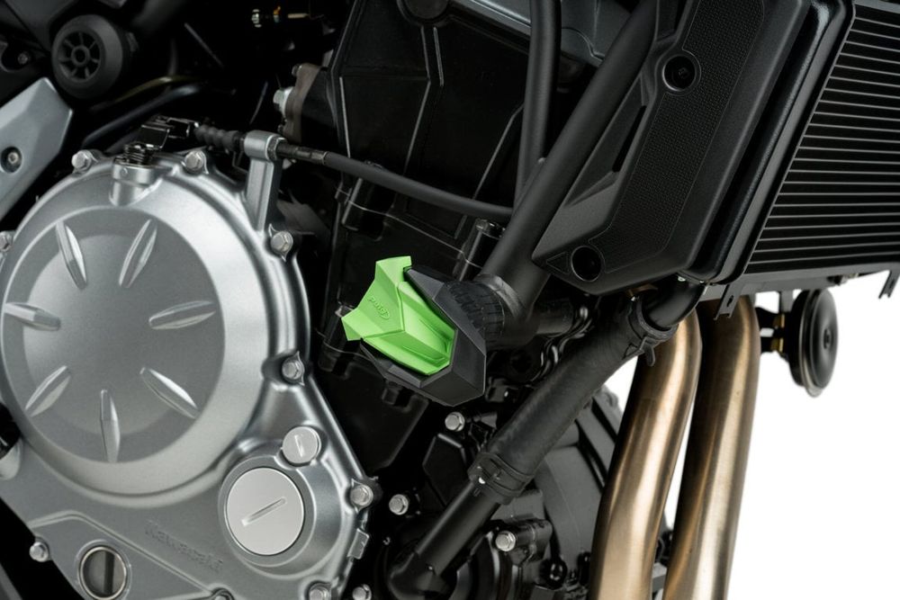 PUIG 3148V Sturzpads R19  passend fuer SUZUKI GSX-R750 Grün