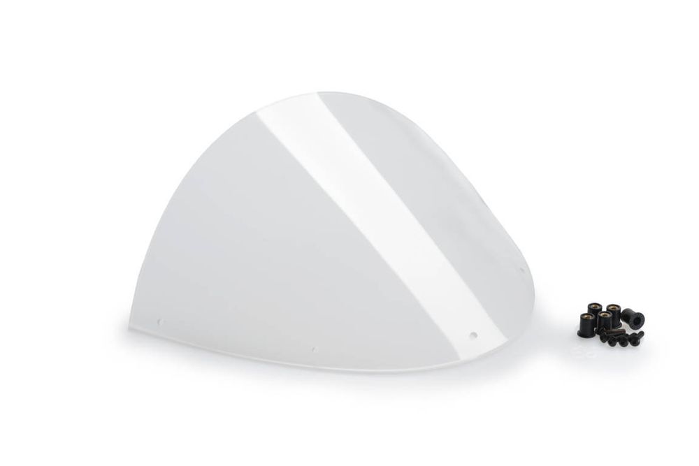 PUIG 9196W Ersatzteile - Scheibe Für Halbverkleidung Ø 195 mm.  passend fuer UNIVERSAL UNIVERSAL Transparent