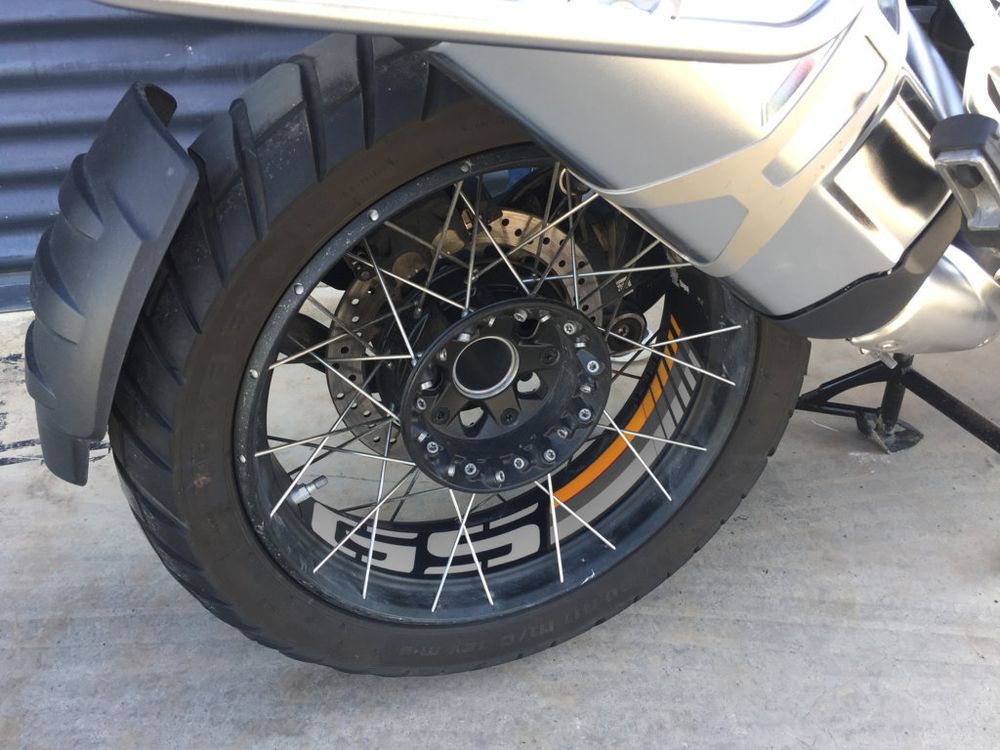 PUIG 20151O GS Sticker Bögen  passend fuer BMW R1200GS ADVENTURE Gold