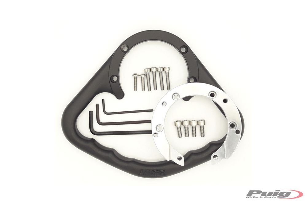 PUIG 6742N Haltering  passend fuer KAWASAKI NINJA 250R Schwarz