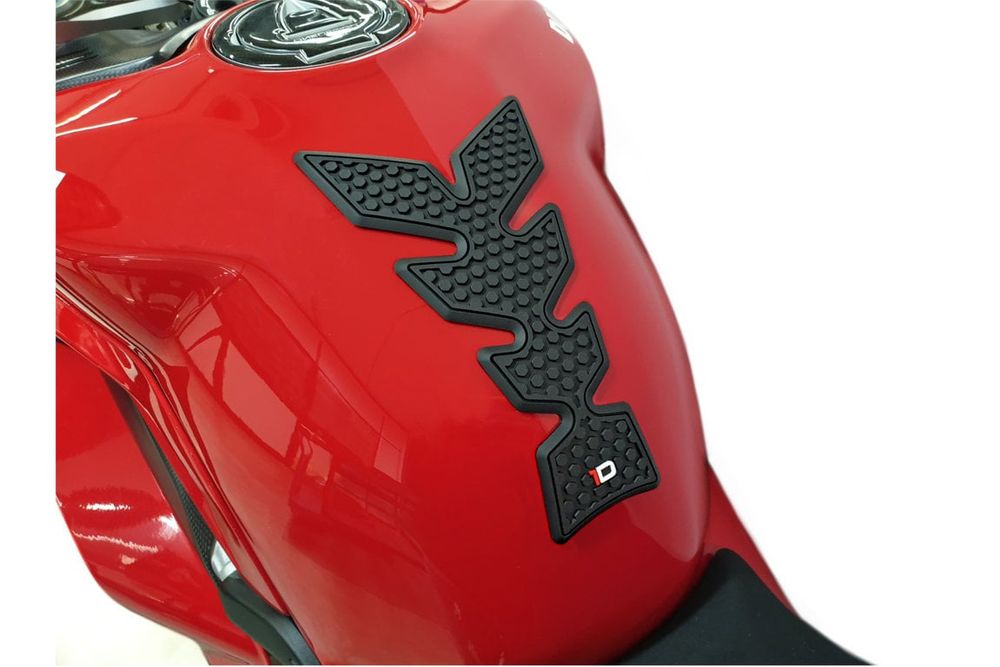 PUIG 9939N Tire Tankprotektor  passend fuer HONDA NT650V DEAUVILLE Schwarz