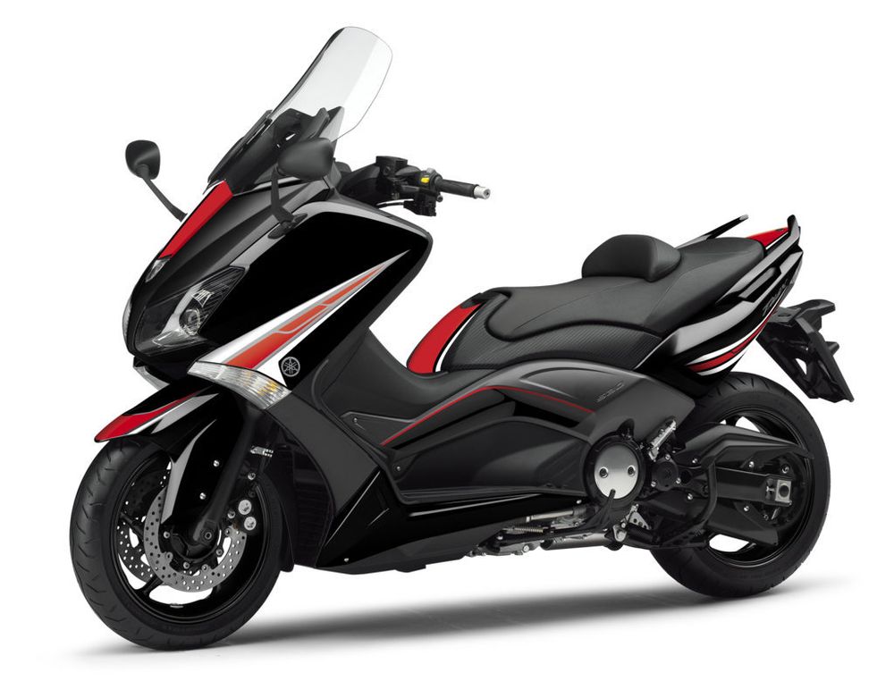PUIG 8418B Aufkleberkit für Scooter-Moto  passend fuer YAMAHA T-MAX 530 Weiss