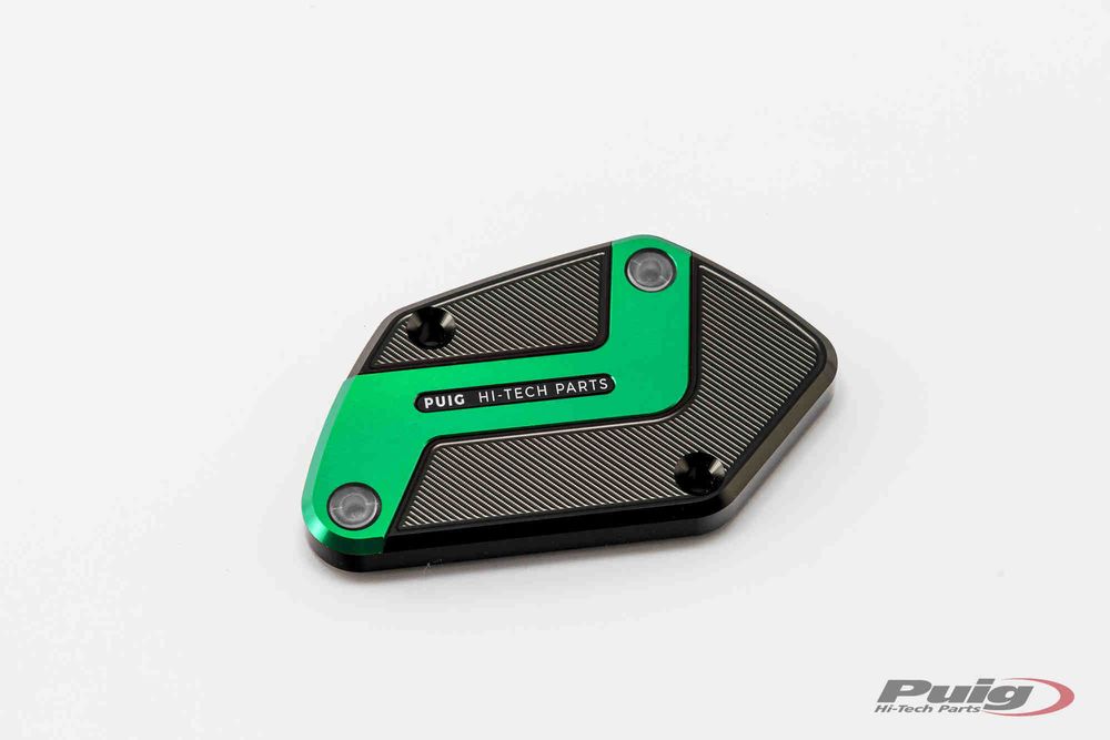 PUIG 9273V Vorderer Bremsflüssigkeitsbehälterdeckel  passend fuer BMW R1200GS Grün