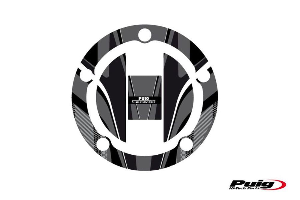 PUIG 6318U Tankdeckelabdeckungen Radikal  passend fuer SUZUKI GSX-S1000 Grau