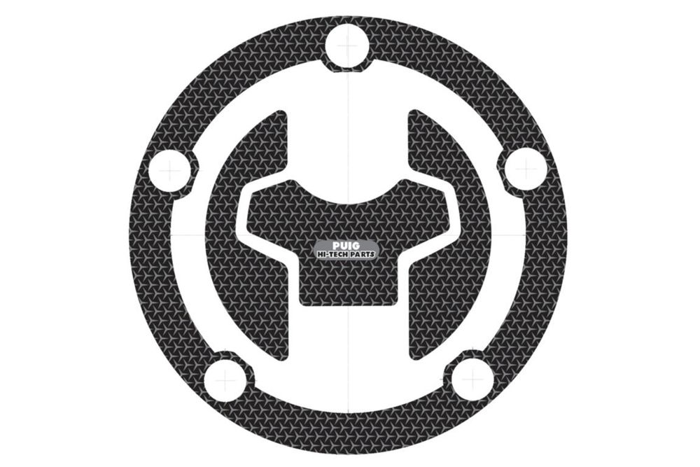 PUIG 9964U Tankdeckelabdeckungen Naked  passend fuer SUZUKI GSX-S125 Grau