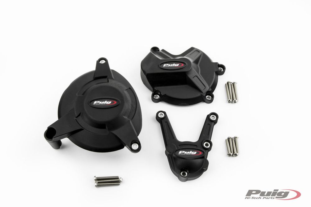 PUIG 20168N Motorschutzhaube  passend fuer BMW S1000RR Schwarz