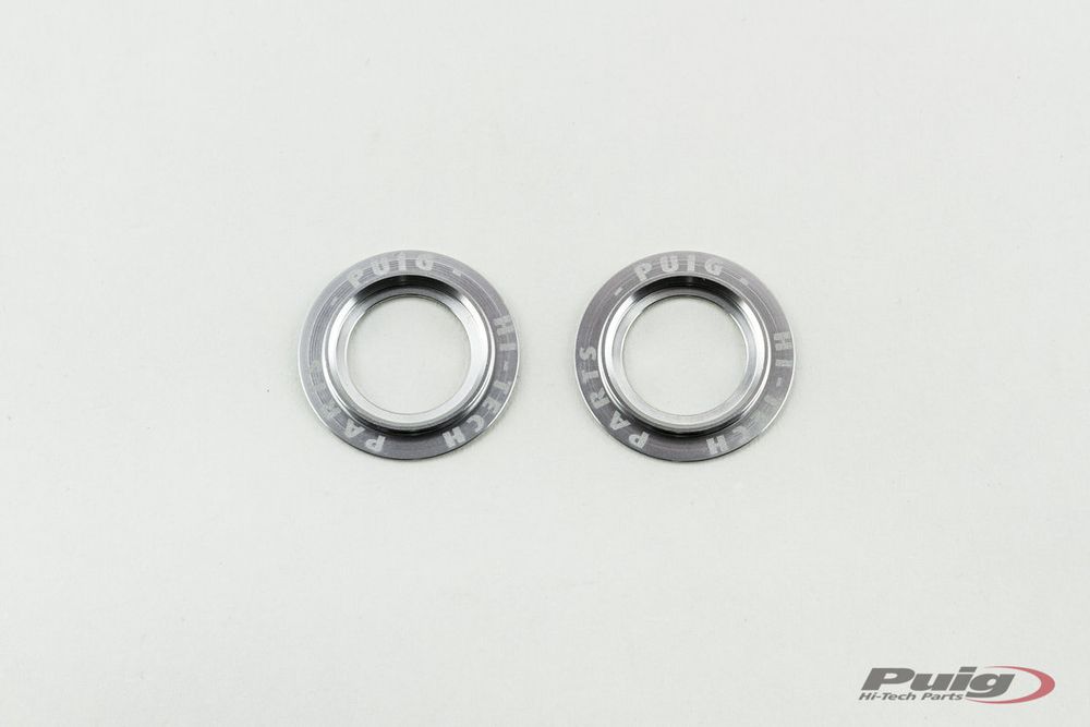 PUIG 20025P Ersatzteile Ringsatz  passend fuer TRIUMPH DAYTONA 675 Silber