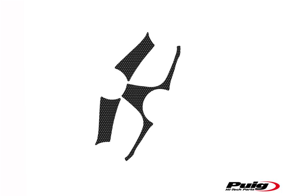 PUIG 7454U Naked Yoke Protector  passend fuer BMW F800 S Grau