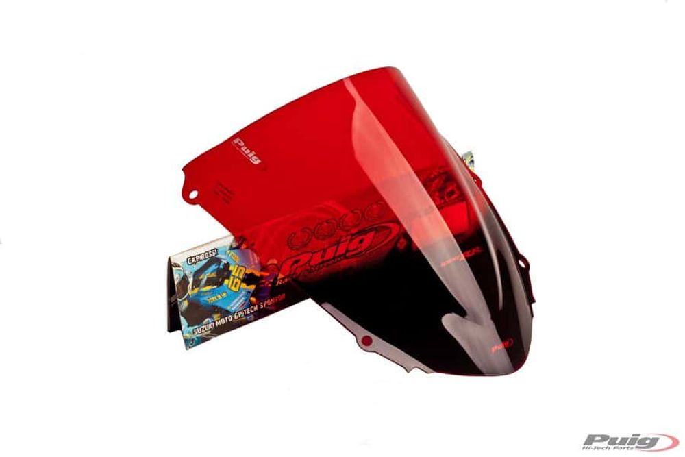 PUIG 1665R Z-Racing Scheibe  passend fuer HONDA CBR1000RR FIREBLADE Rot