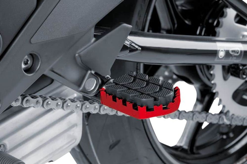 PUIG 7587R Enduro Fußrasten  passend fuer SUZUKI GSX-R750 Rot