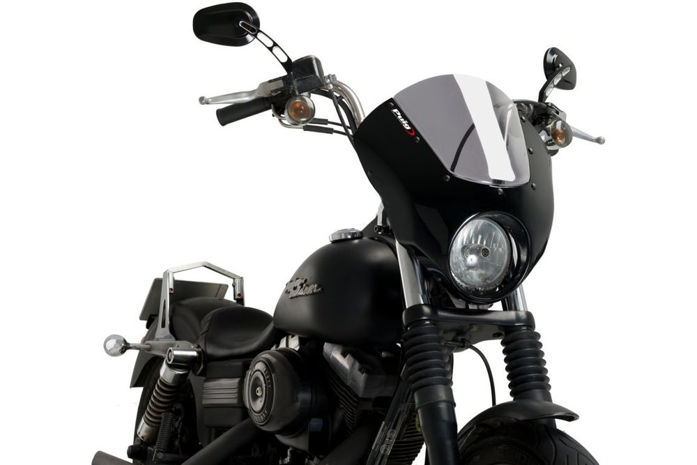 PUIG 21095H Dark Night  passend fuer HARLEY DAVIDSON DYNA STREET BOB FXDB-I Getönt