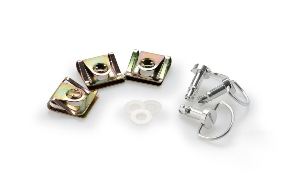 PUIG 5484D Schnelle Schraubenverkleidung  passend fuer UNIVERSAL UNIVERSAL Aluminium