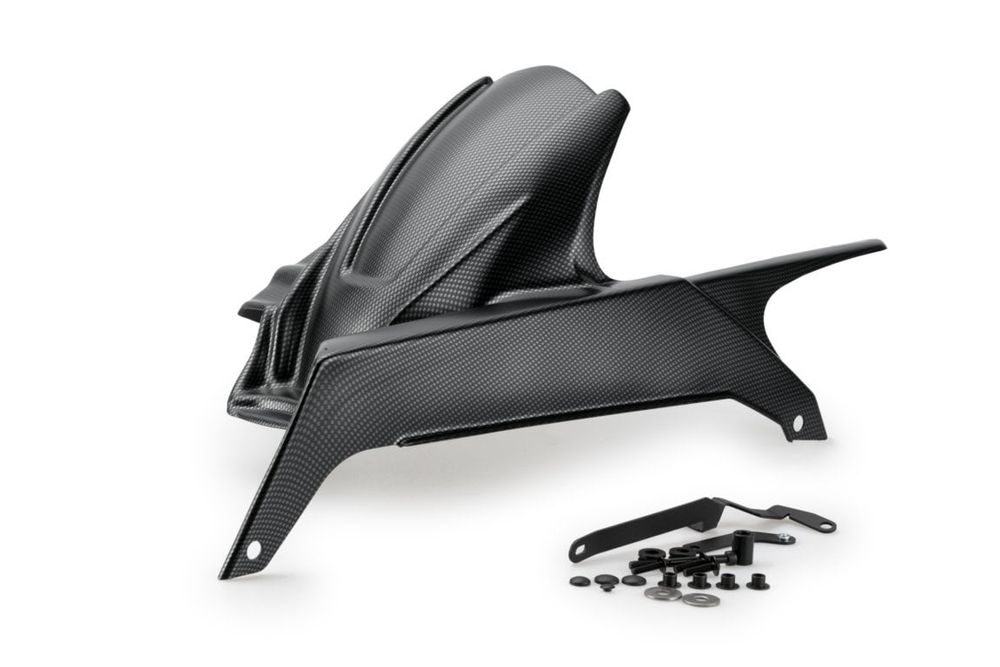 PUIG 3866C Hinterradabdeckungen   passend fuer YAMAHA TRACER 9 Carbon look