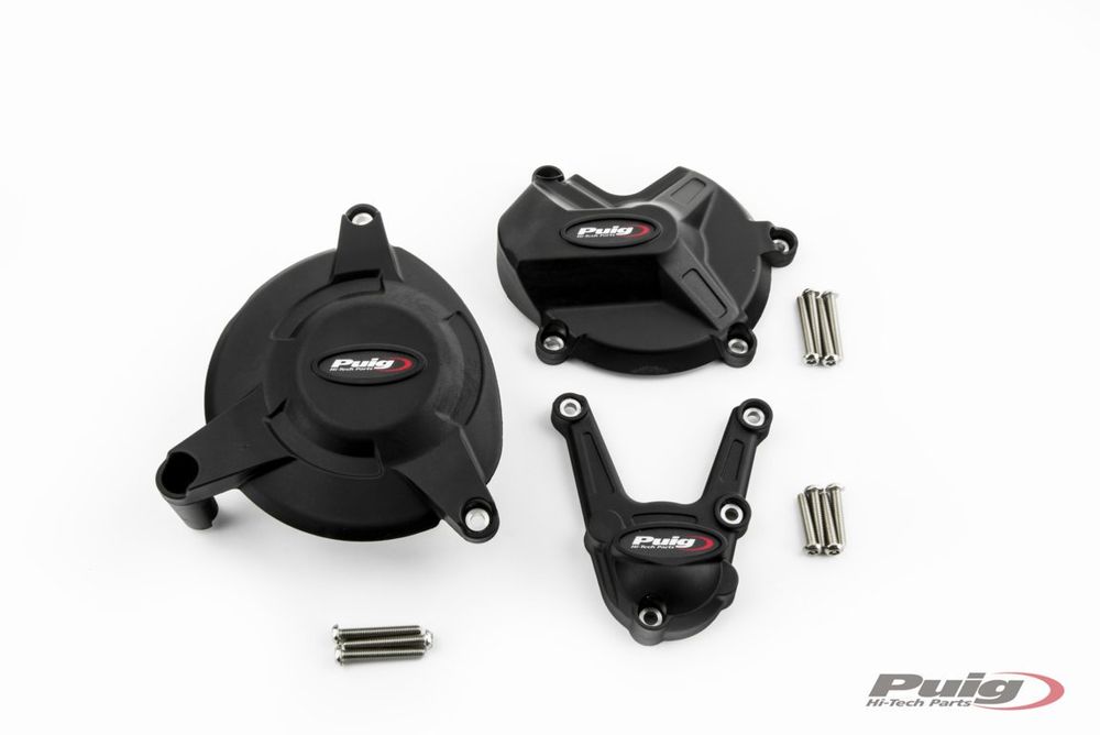 PUIG 20168N Motorschutzhaube  passend fuer BMW S1000RR Schwarz