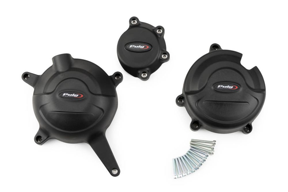 PUIG 21648N Motorschutzhauben  passend fuer HONDA CB500F Schwarz