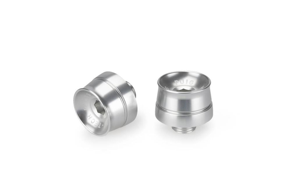 PUIG 21602P Lenkerenden Speed  passend fuer CFMOTO 650 NK Silber