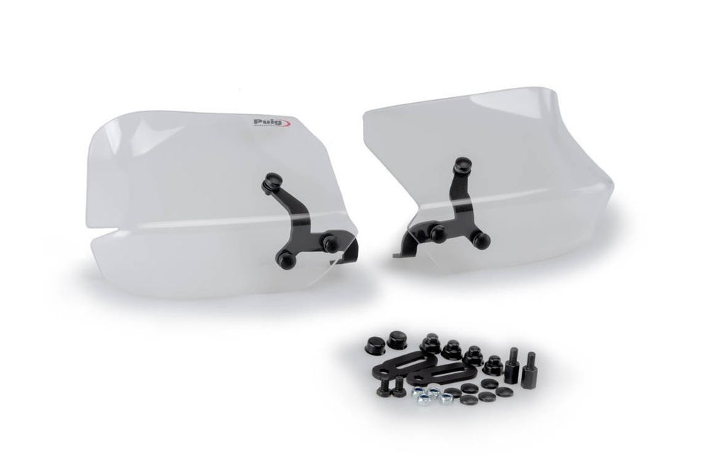 PUIG 3488W Maxiscooter Handschutzprotektoren  passend fuer KAWASAKI J300 Transparent