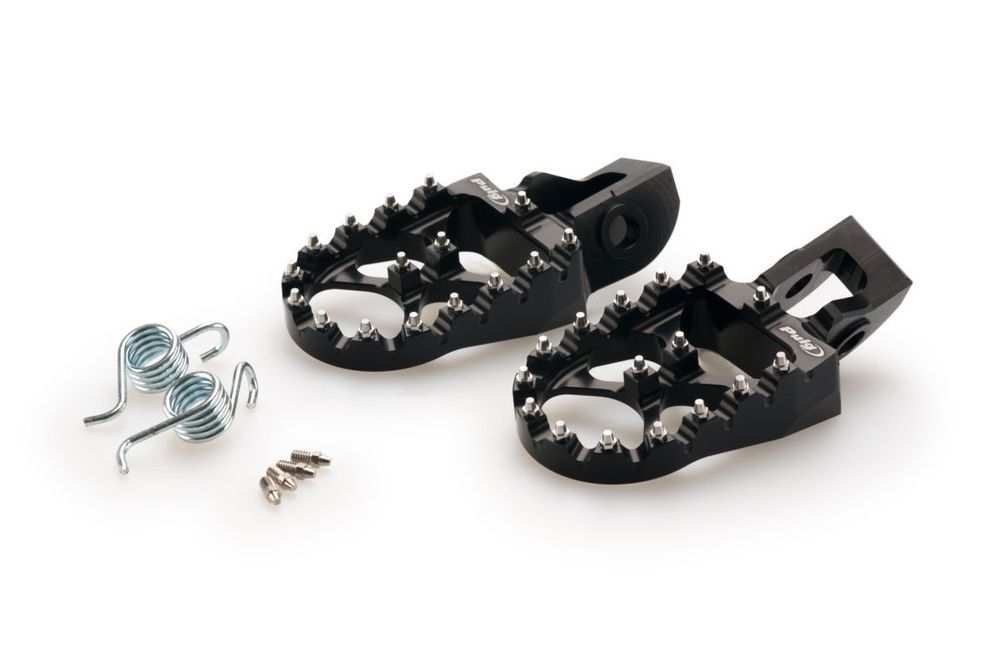 PUIG 20564N Fussrasten Off-Road  passend fuer KTM 1190 ADVENTURE Schwarz