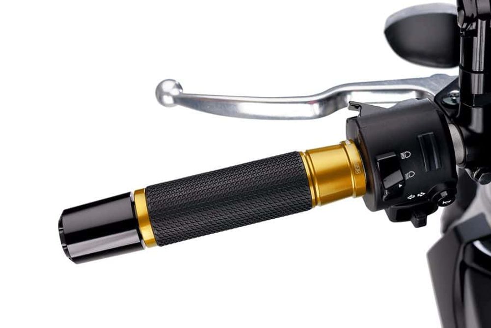 PUIG 6326O Ascent Griffe  passend fuer KAWASAKI KLE500 Gold