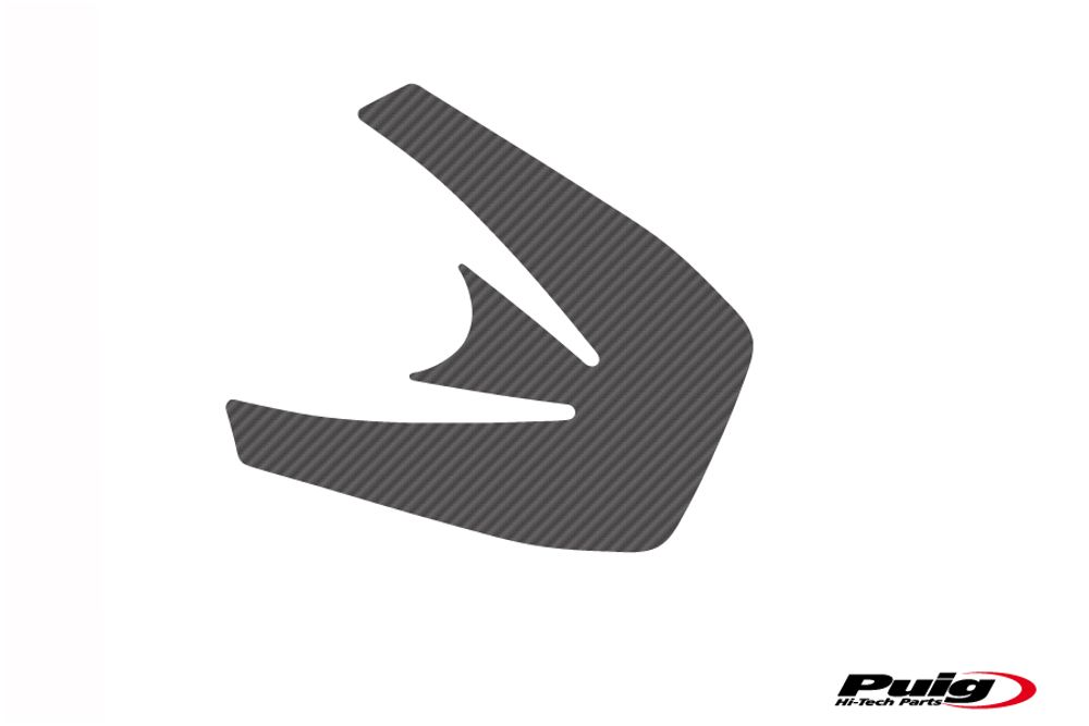 PUIG 5070C Yoke Protector Xtreme  passend fuer APRILIA SHIVER 750 Carbon look